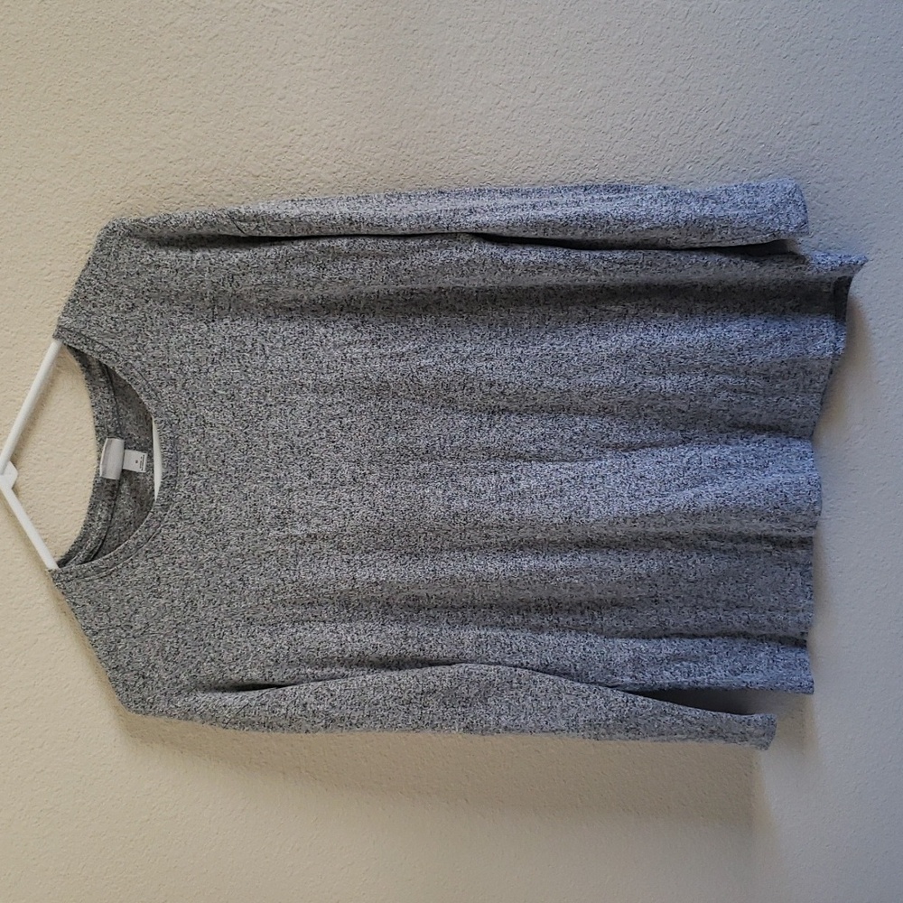 A new day soft grey comfy sweater